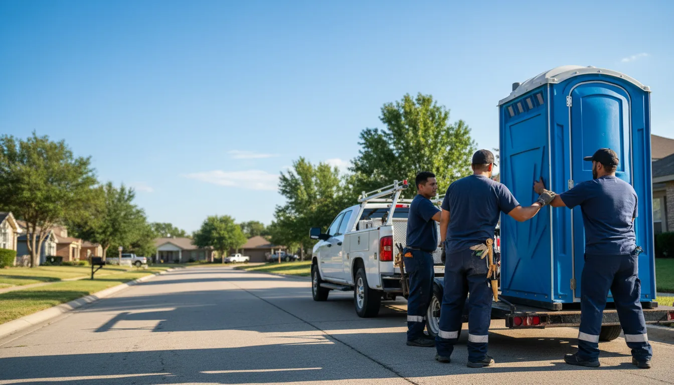 Portable Toilet Rental in Harmon, IL near me